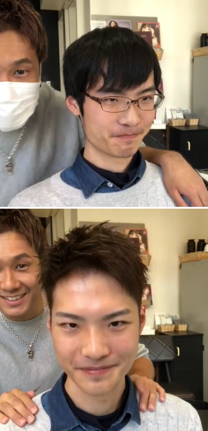 Japanese Hairdresser Rejuvenate Their Clients With Just One Haircut And Enchants Thousands Of People