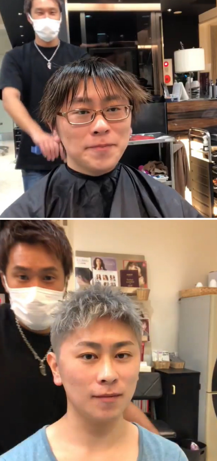 Japanese Hairdresser Rejuvenate Their Clients With Just One Haircut And Enchants Thousands Of People
