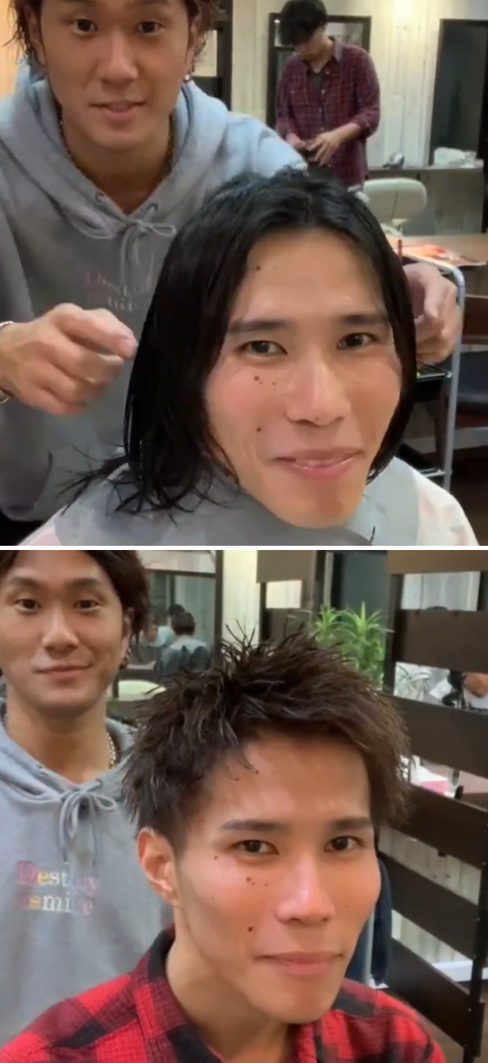 Japanese Hairdresser Rejuvenate Their Clients With Just One Haircut And Enchants Thousands Of People