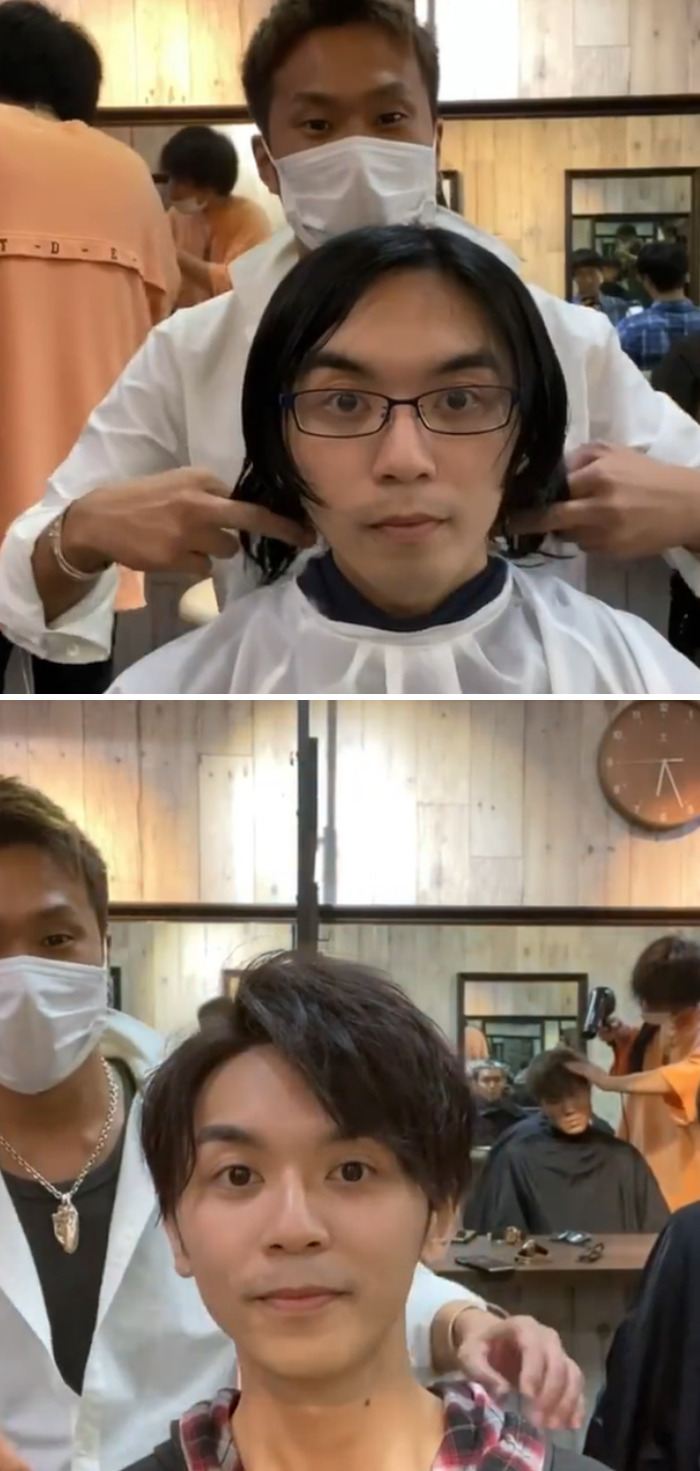 Japanese Hairdresser Rejuvenate Their Clients With Just One Haircut And Enchants Thousands Of People