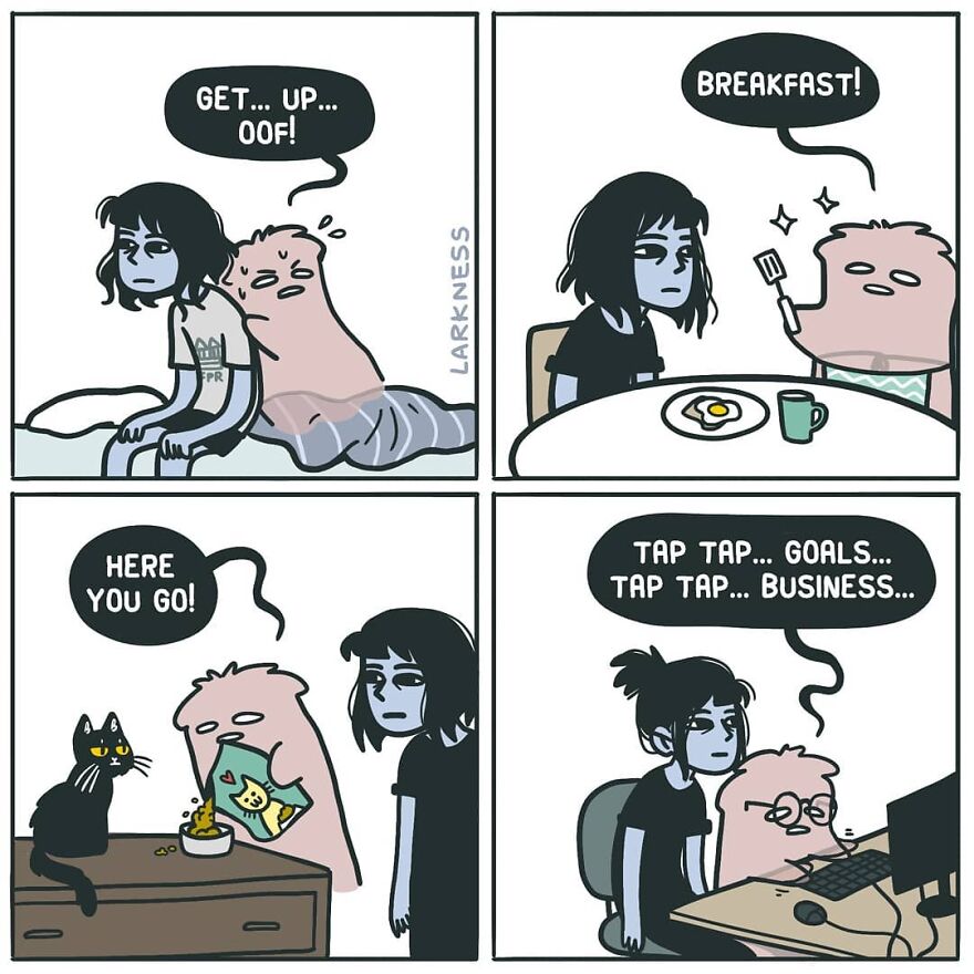 Meet Lark, The Comic Artist Who Faces His Ghosts On Instagram (New Comics)