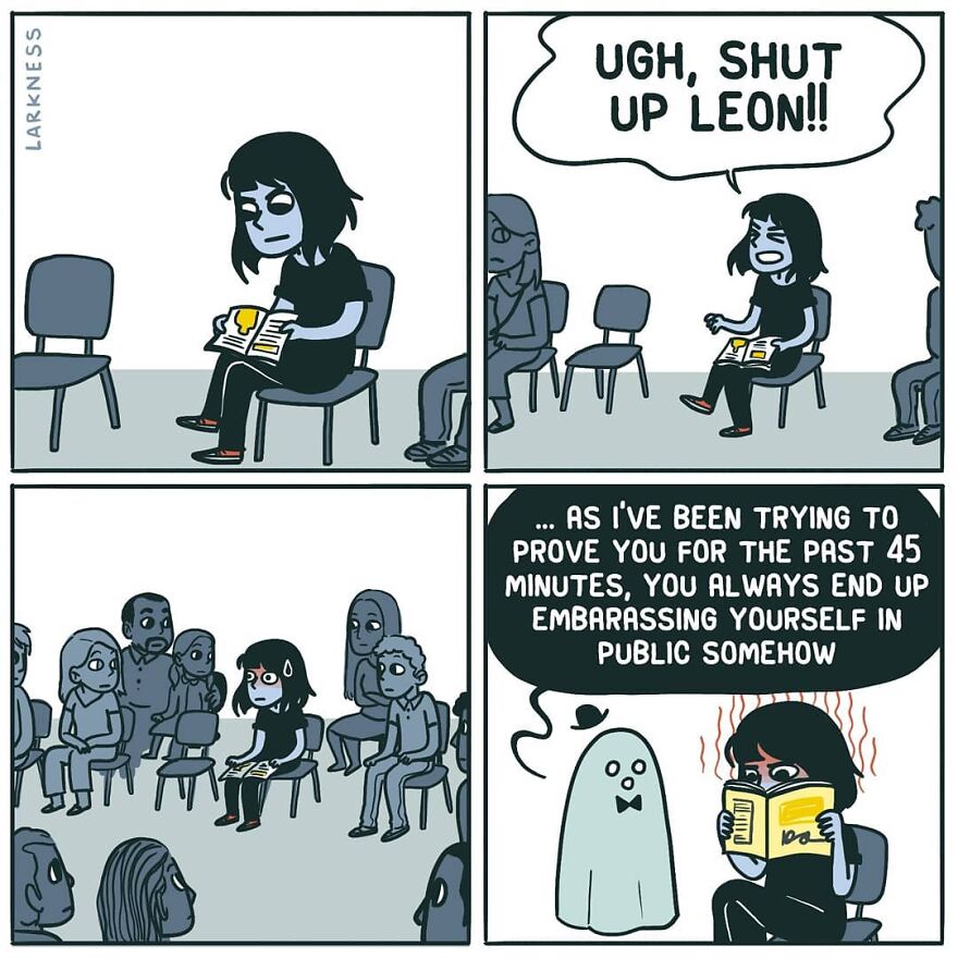 Meet Lark, The Comic Artist Who Faces His Ghosts On Instagram (New Comics)