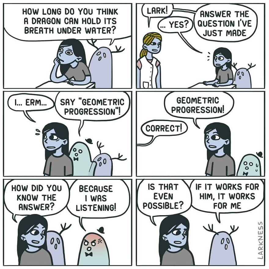 Meet Lark, The Comic Artist Who Faces His Ghosts On Instagram (New Comics)