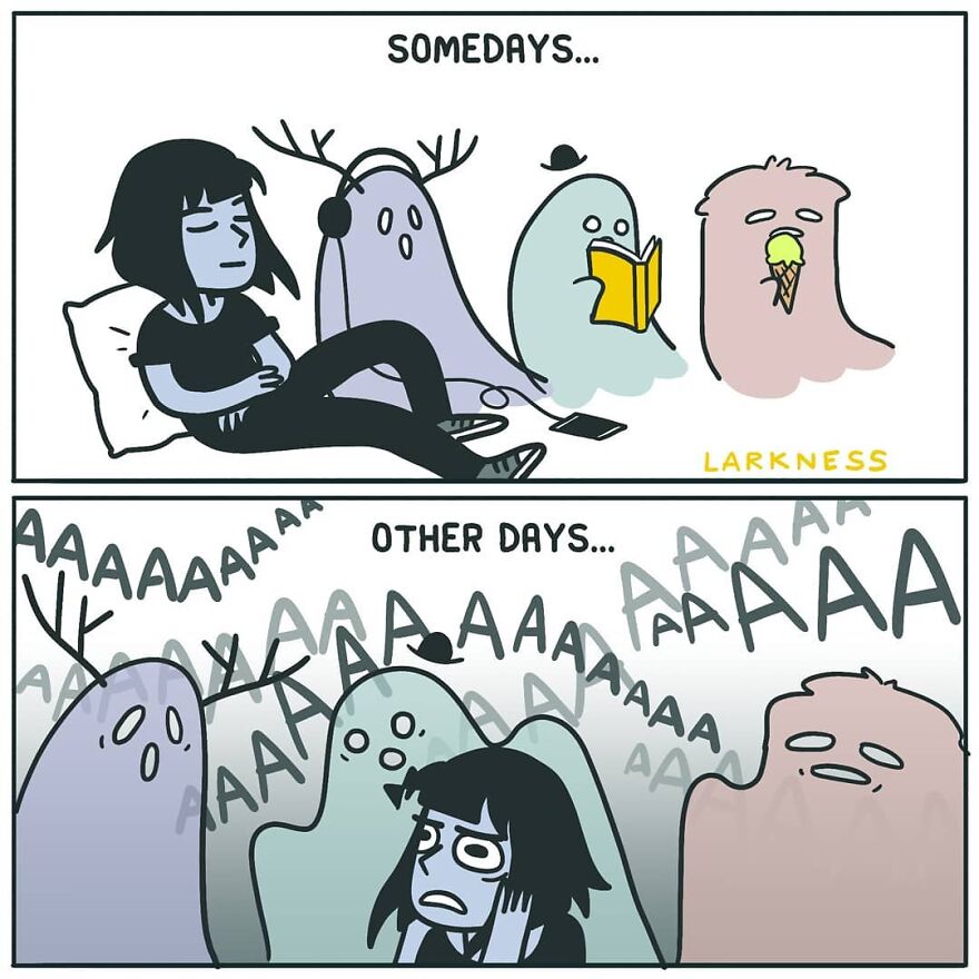 Meet Lark, The Comic Artist Who Faces His Ghosts On Instagram (New Comics)