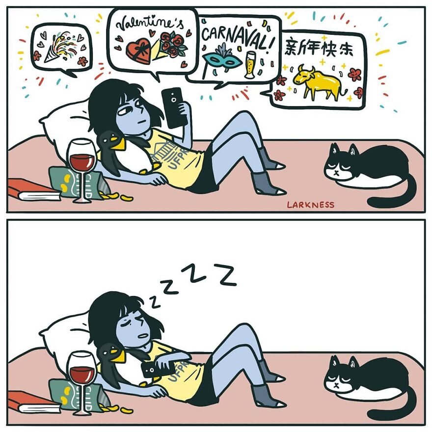 Meet Lark, The Comic Artist Who Faces His Ghosts On Instagram (New Comics)