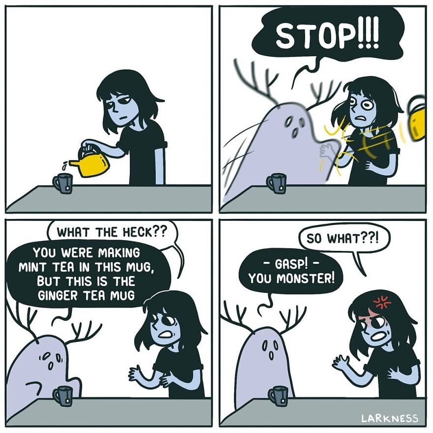 Meet Lark, The Comic Artist Who Faces His Ghosts On Instagram (New Comics)