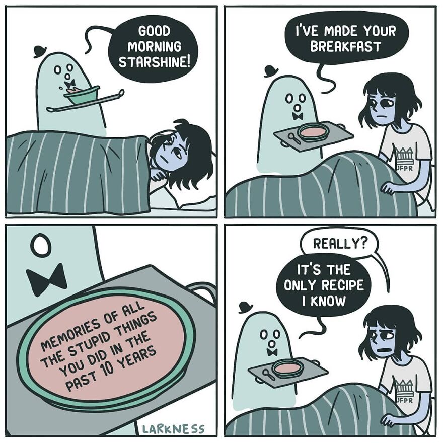 Meet Lark, The Comic Artist Who Faces His Ghosts On Instagram (New Comics)