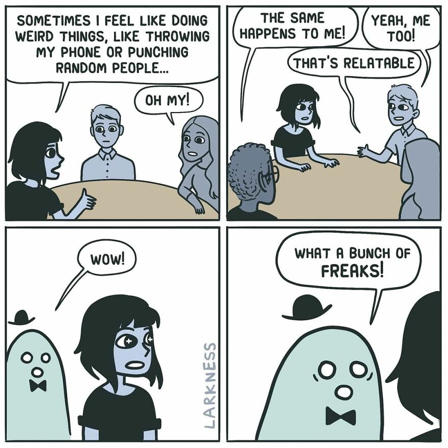 Meet Lark, The Comic Artist Who Faces His Ghosts On Instagram (New Comics)