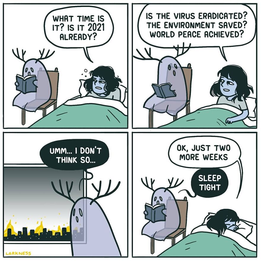 Meet Lark, The Comic Artist Who Faces His Ghosts On Instagram (New Comics)