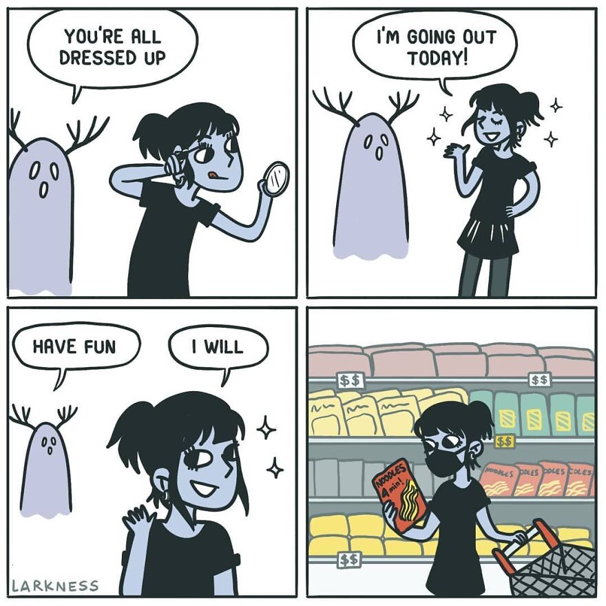 Meet Lark, The Comic Artist Who Faces His Ghosts On Instagram (New Comics)