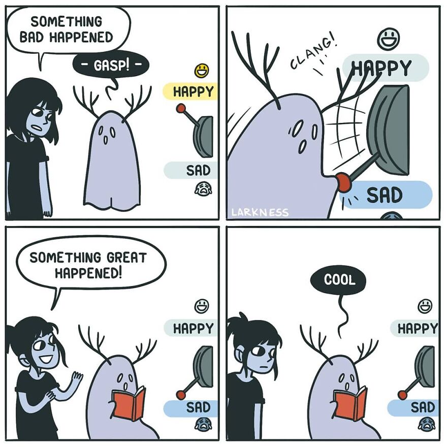 Meet Lark, The Comic Artist Who Faces His Ghosts On Instagram (New Comics)