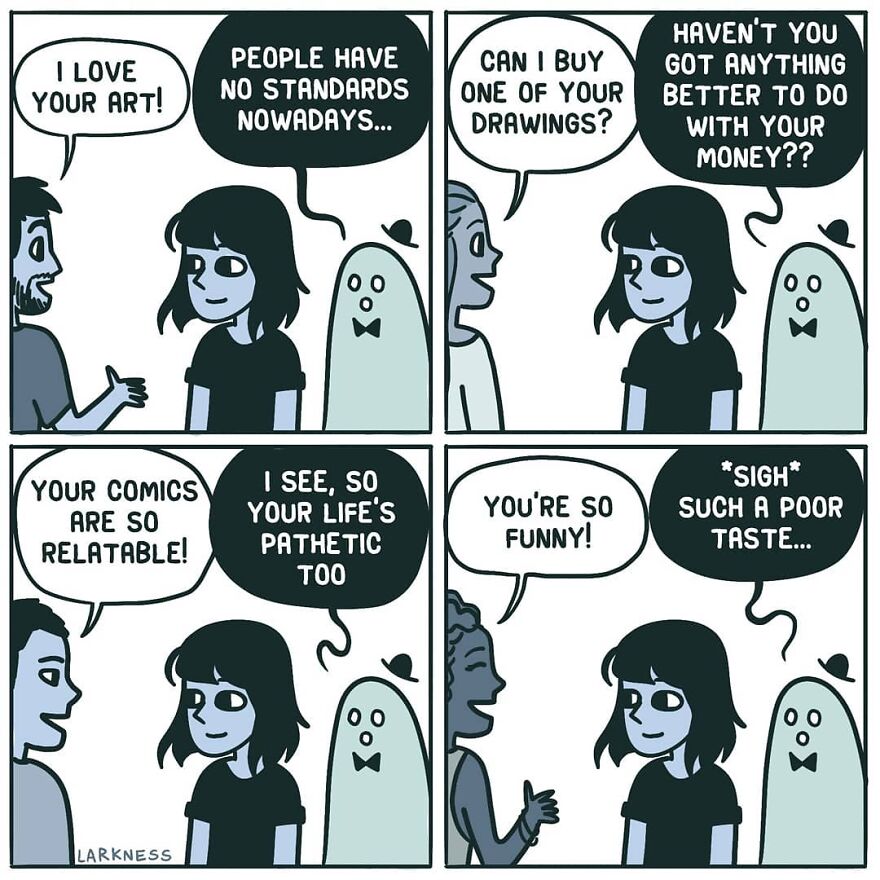 Meet Lark, The Comic Artist Who Faces His Ghosts On Instagram (New Comics)