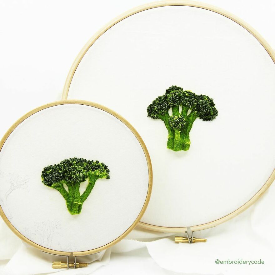 Meet Youmeng Liu's Amazing "Edible Embroidery"