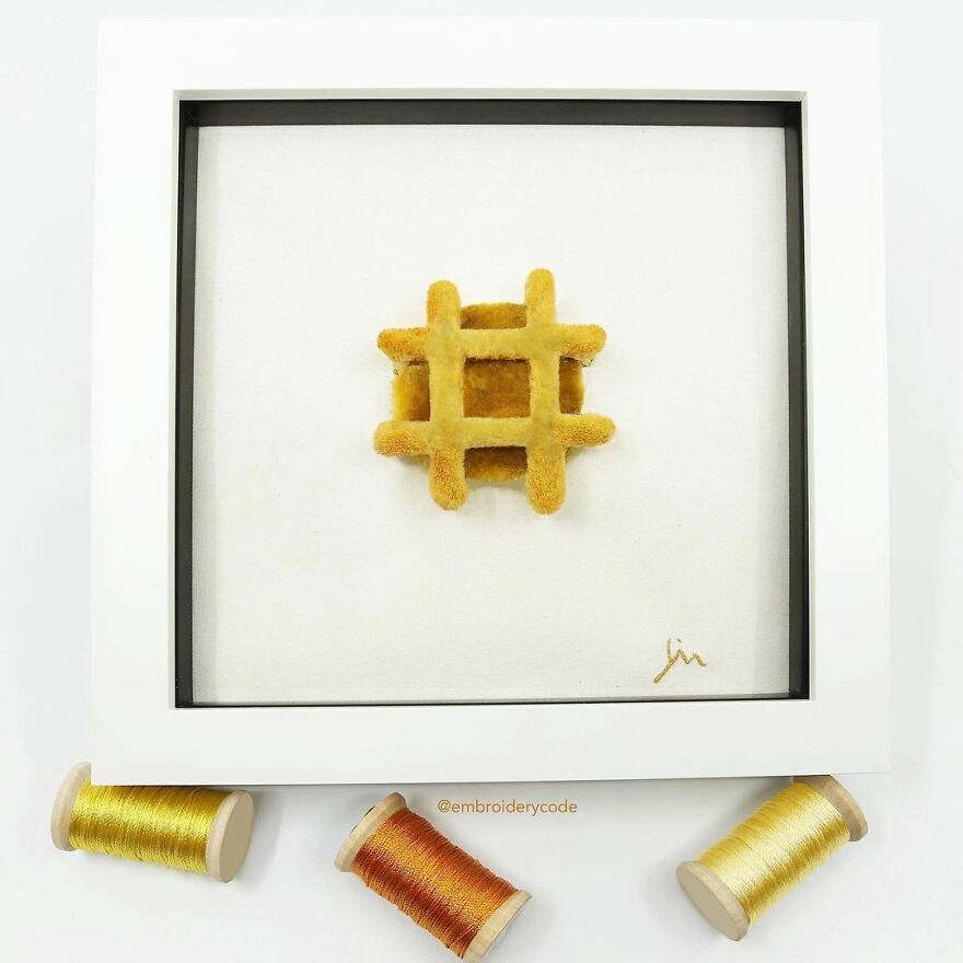 Meet Youmeng Liu's Amazing "Edible Embroidery"