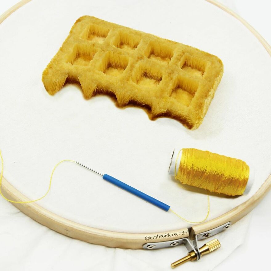 Meet Youmeng Liu's Amazing "Edible Embroidery"