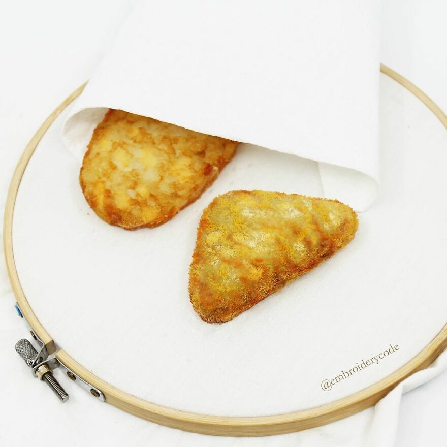 Meet Youmeng Liu's Amazing "Edible Embroidery"