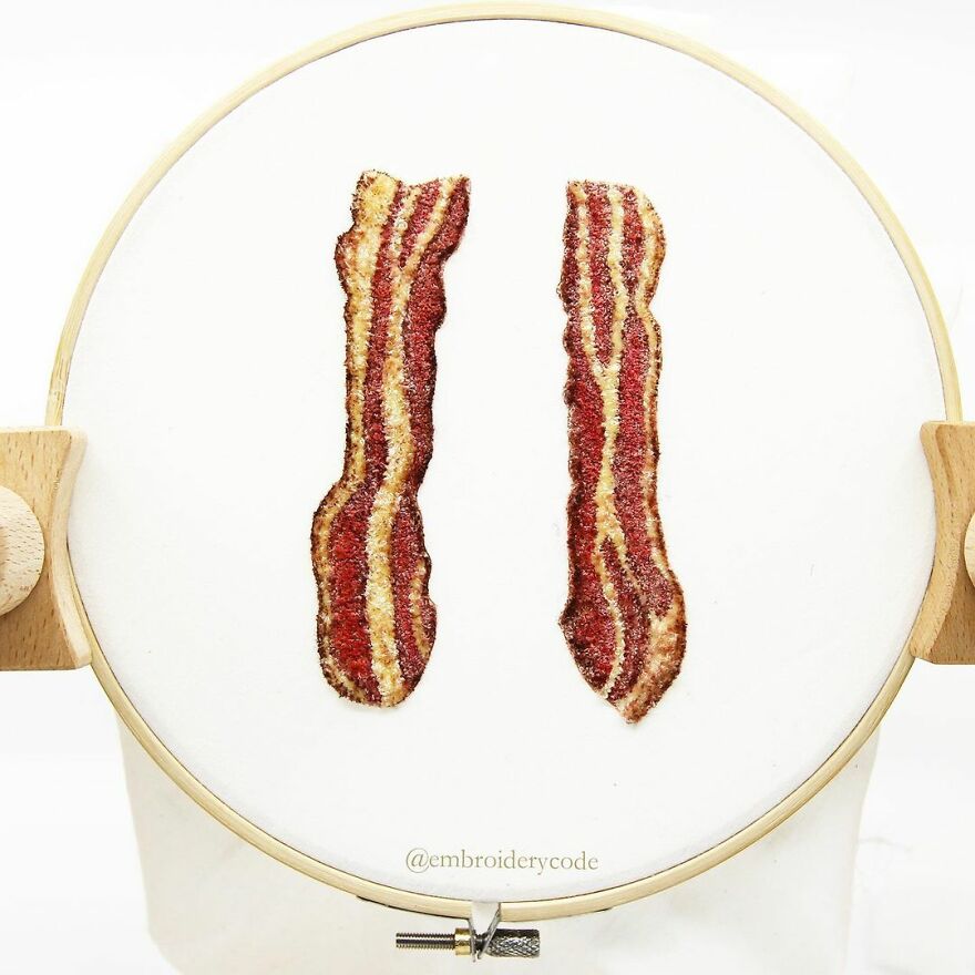 Meet Youmeng Liu's Amazing "Edible Embroidery"