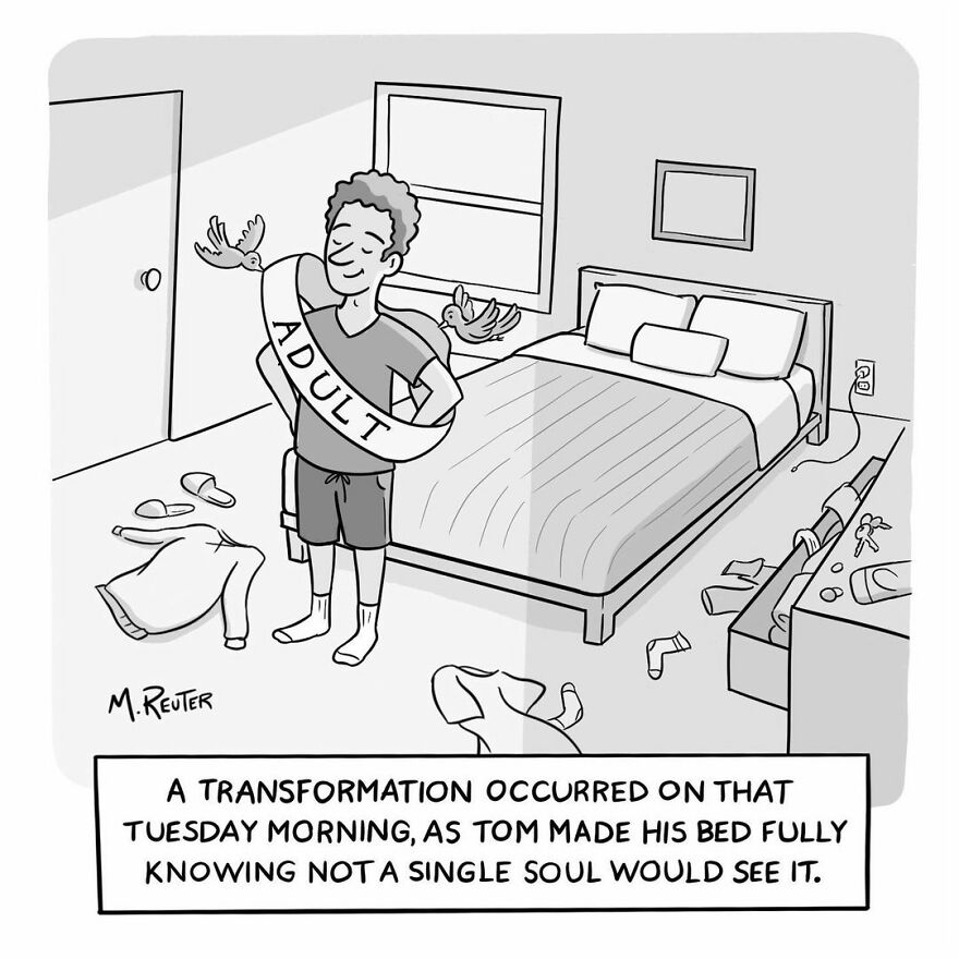 Meet Out Matt Reuter's Candid Comics On Everyday Life