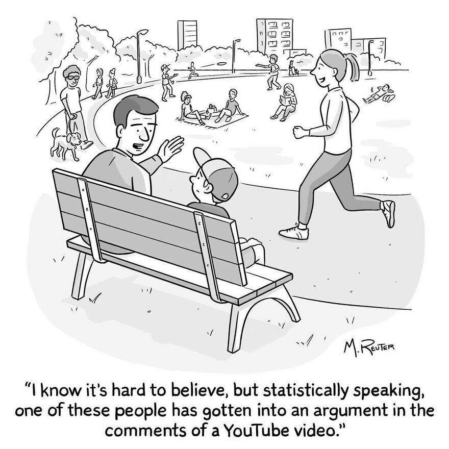 Meet Out Matt Reuter's Candid Comics On Everyday Life