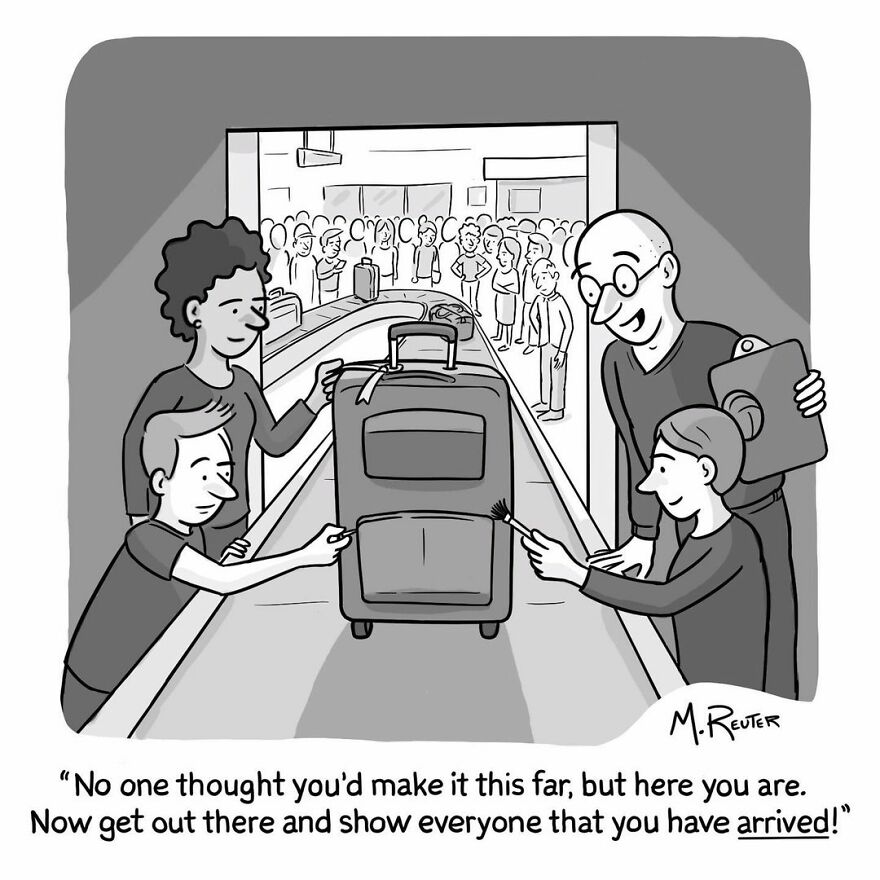 Meet Out Matt Reuter's Candid Comics On Everyday Life