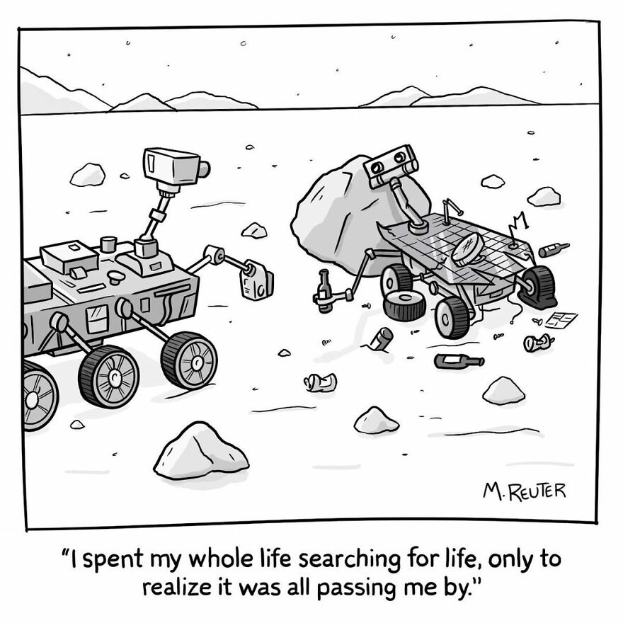 Meet Out Matt Reuter's Candid Comics On Everyday Life