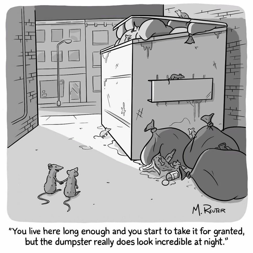 Meet Out Matt Reuter's Candid Comics On Everyday Life