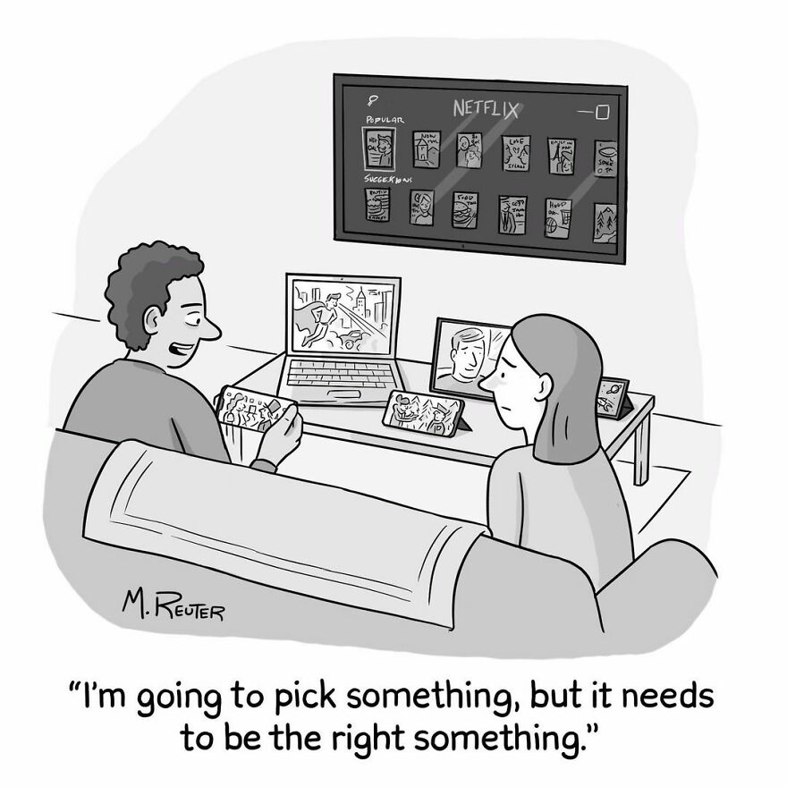 Meet Out Matt Reuter's Candid Comics On Everyday Life