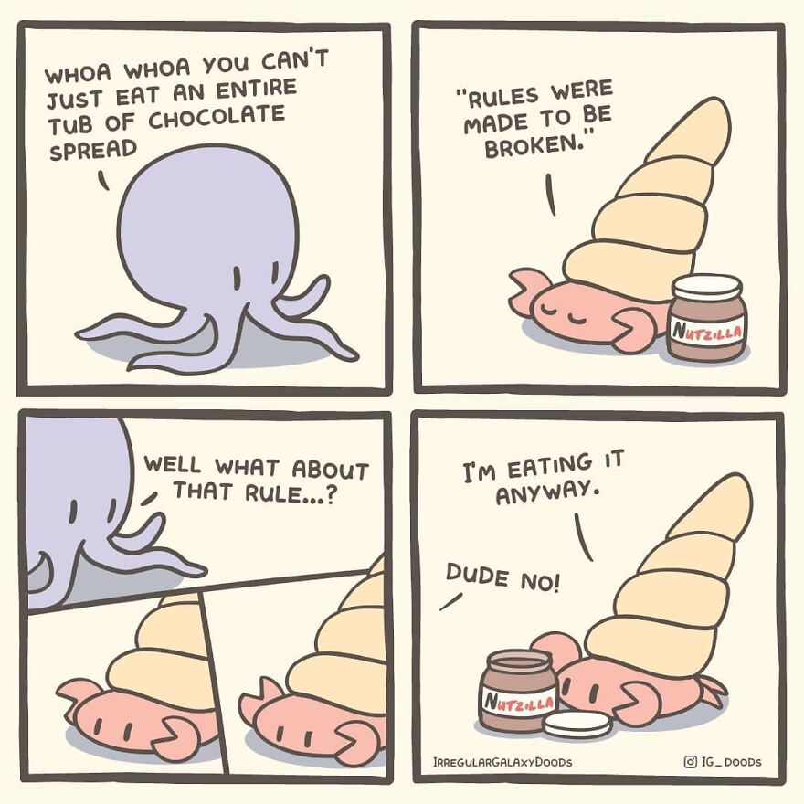 Meet The Silly And Funny Comics By "Irregular Galaxy Doods"