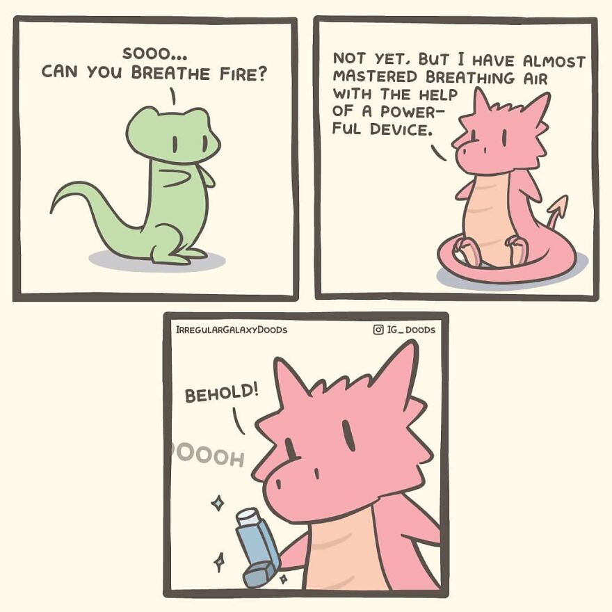 Meet The Silly And Funny Comics By "Irregular Galaxy Doods"