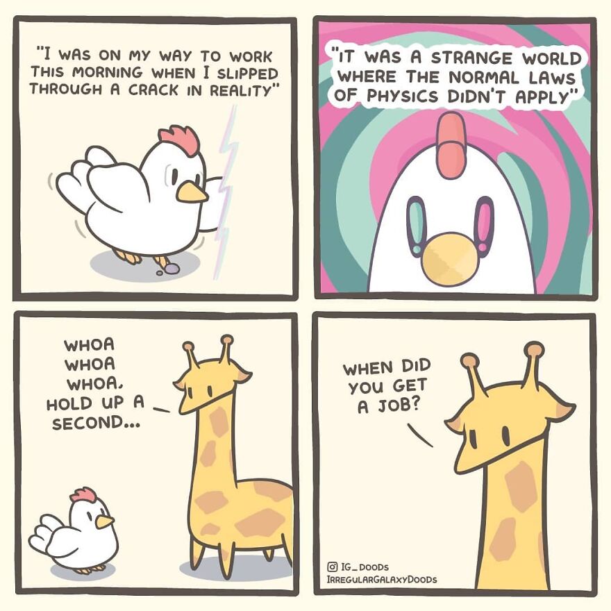 Meet The Silly And Funny Comics By "Irregular Galaxy Doods"