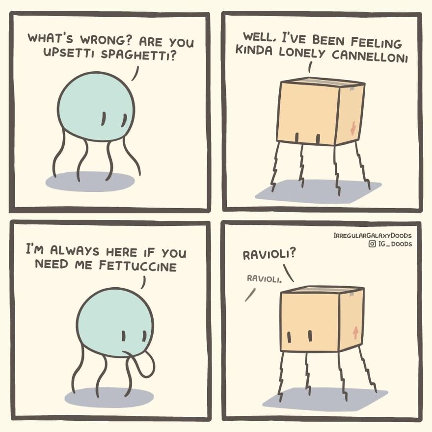 Meet The Silly And Funny Comics By "Irregular Galaxy Doods"