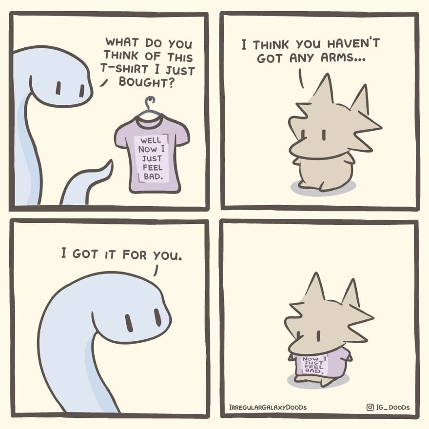 Meet The Silly And Funny Comics By "Irregular Galaxy Doods"