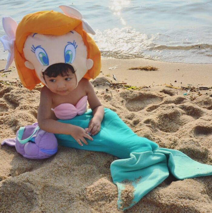 Mother Makes Cute Costumes For Her Children By Hand