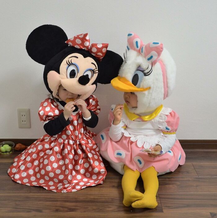 Mother Makes Cute Costumes For Her Children By Hand