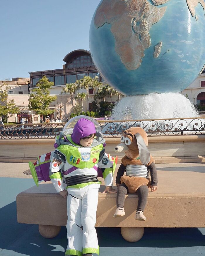 Mother Makes Cute Costumes For Her Children By Hand