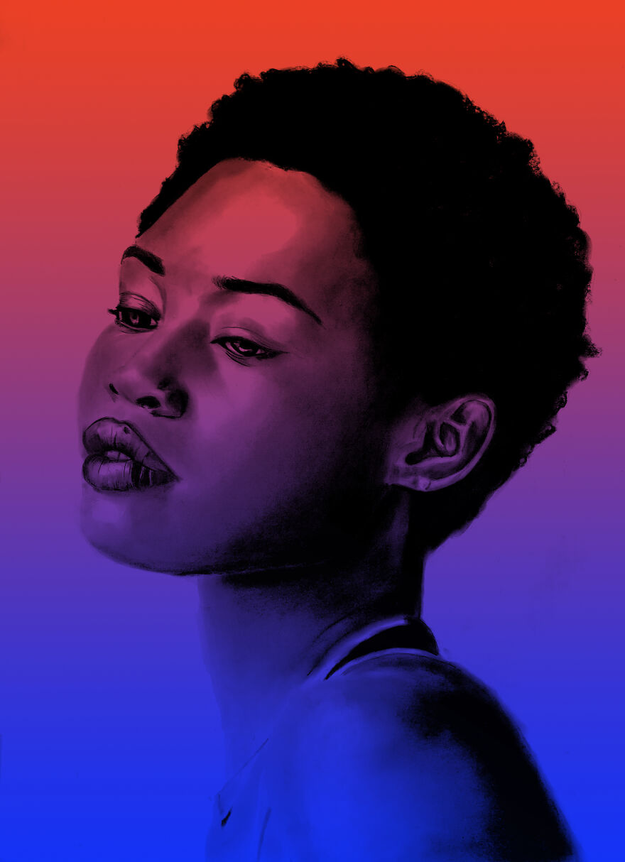 My 7 Colorful Portraits