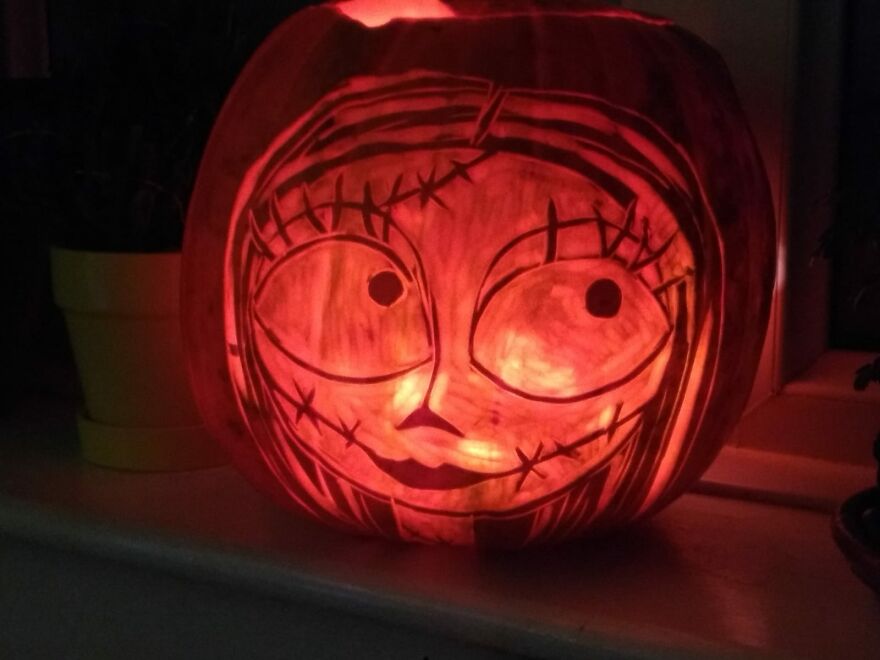 My Halloween Pumpkins From The Past Few Years