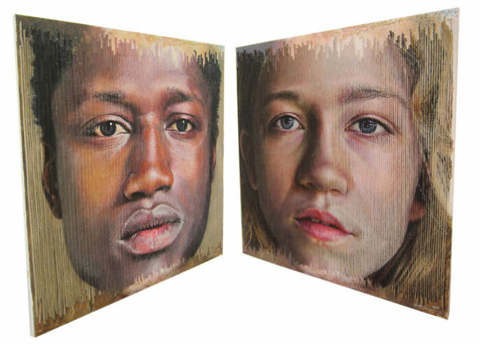 Changing Portraits That Can Be Experienced Not Only In Harry Potter: Optical Art By Sergi Cadenas