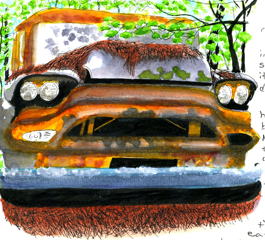 I Took Pictures In Old Car City, A Classic Car Graveyard (23 Pics)