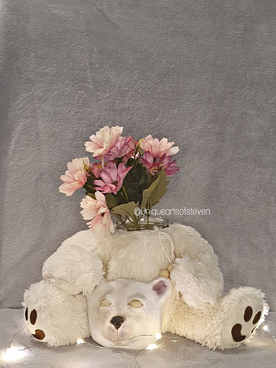 Polar Bear Jar Plushie
