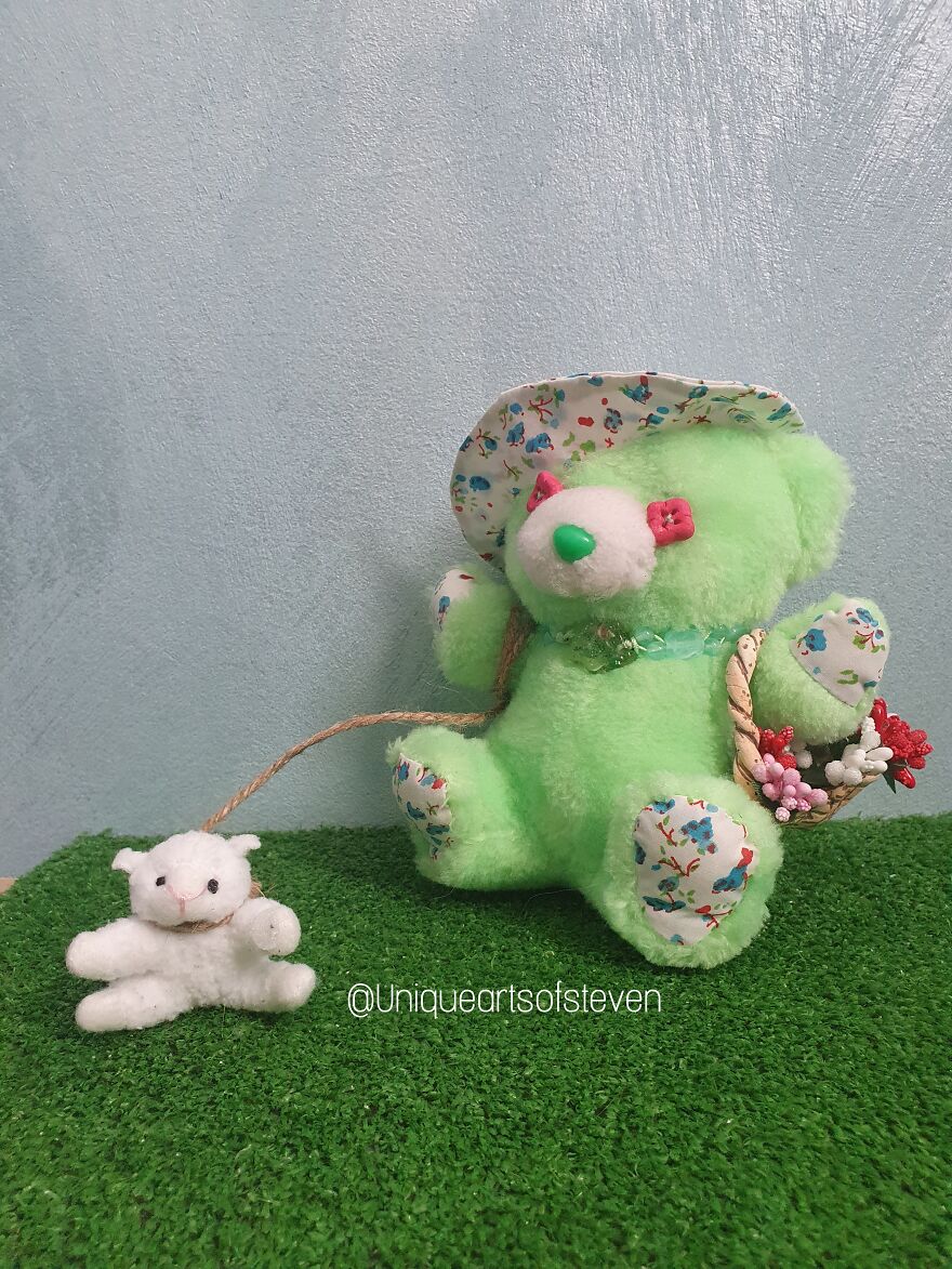 Cottagecore Bear Plushie