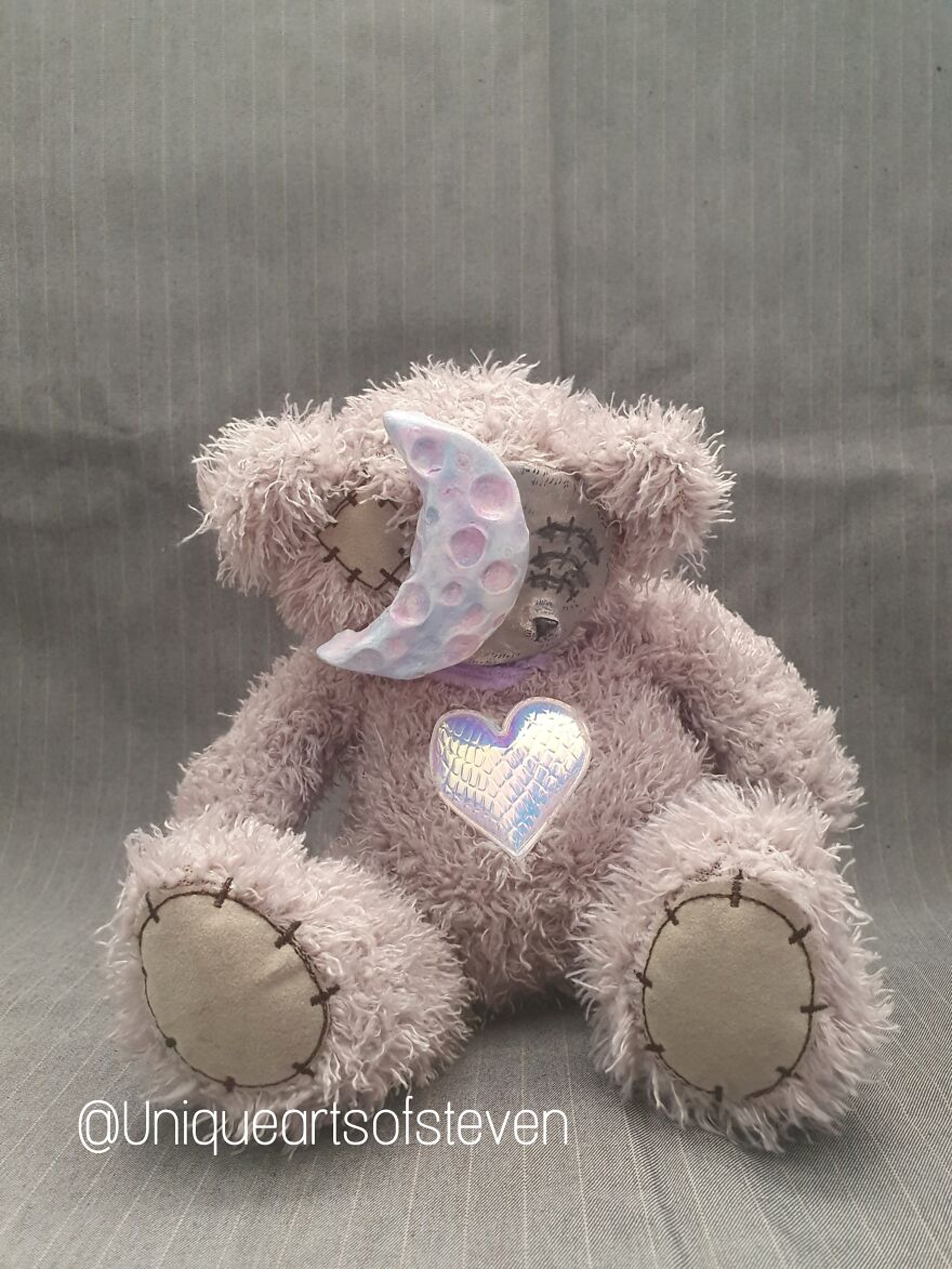 Holographic Moon Bear (With Holographic Back)