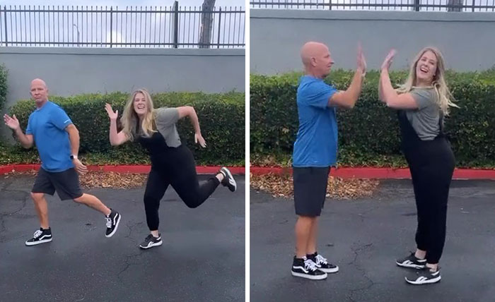 Dad Comes Back From Prison After 22 Years And Goes Viral After Daughter Does A Happy Dance With Him For A TikTok
