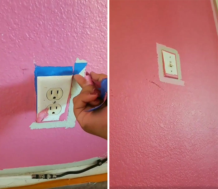 You Had One Jobs To Put A Masking Tape On The Electrical Plugs