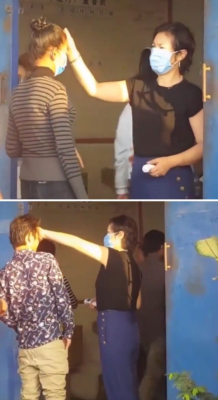 I Checked Everyone’s Temperature!