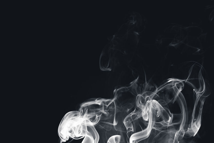 I'm Made, A Beautiful View Of Smoke On A Black Background