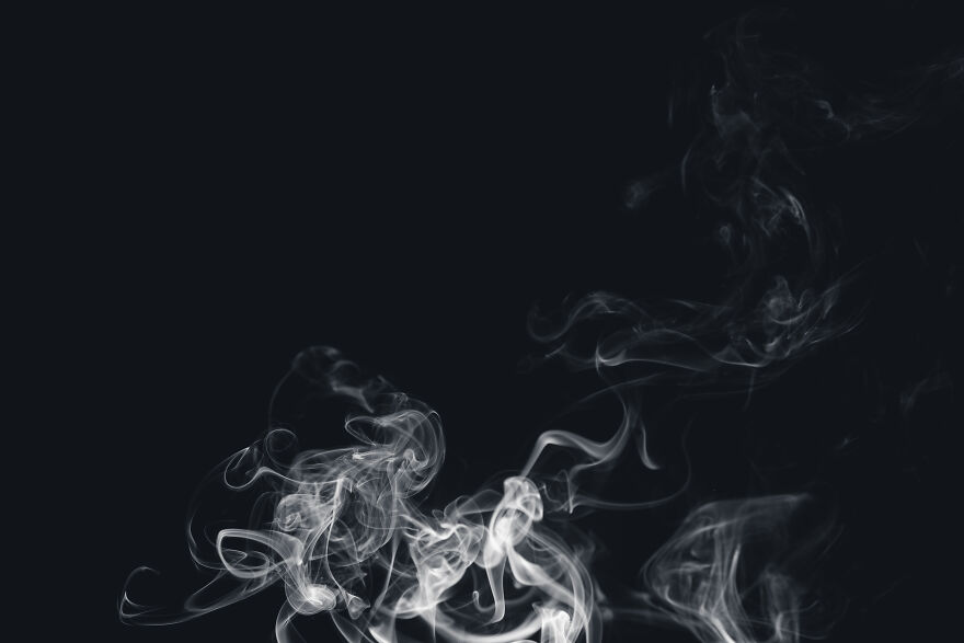 I'm Made, A Beautiful View Of Smoke On A Black Background