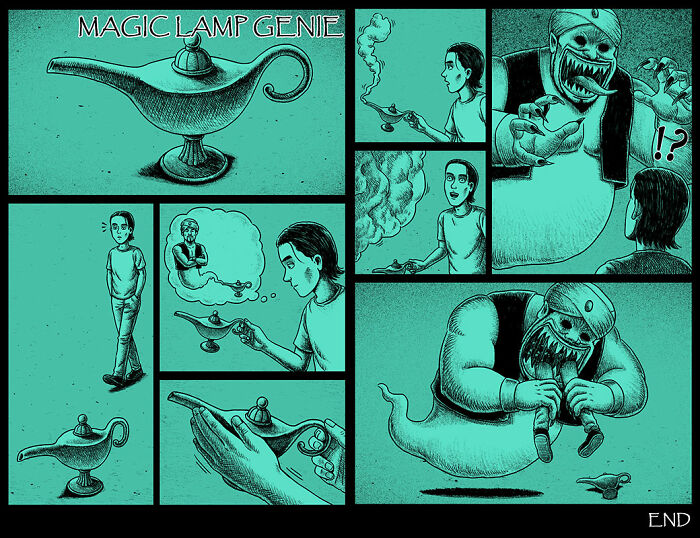 El genio de la lámpara