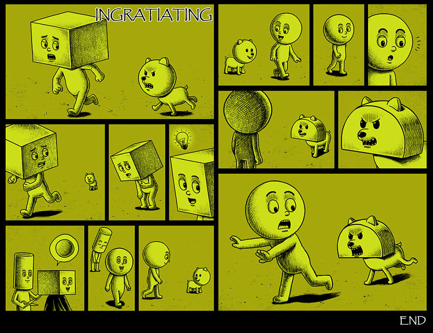 Taiwanese Illustrator Draws Horror Comics With Unexpected Twists (New Pics)