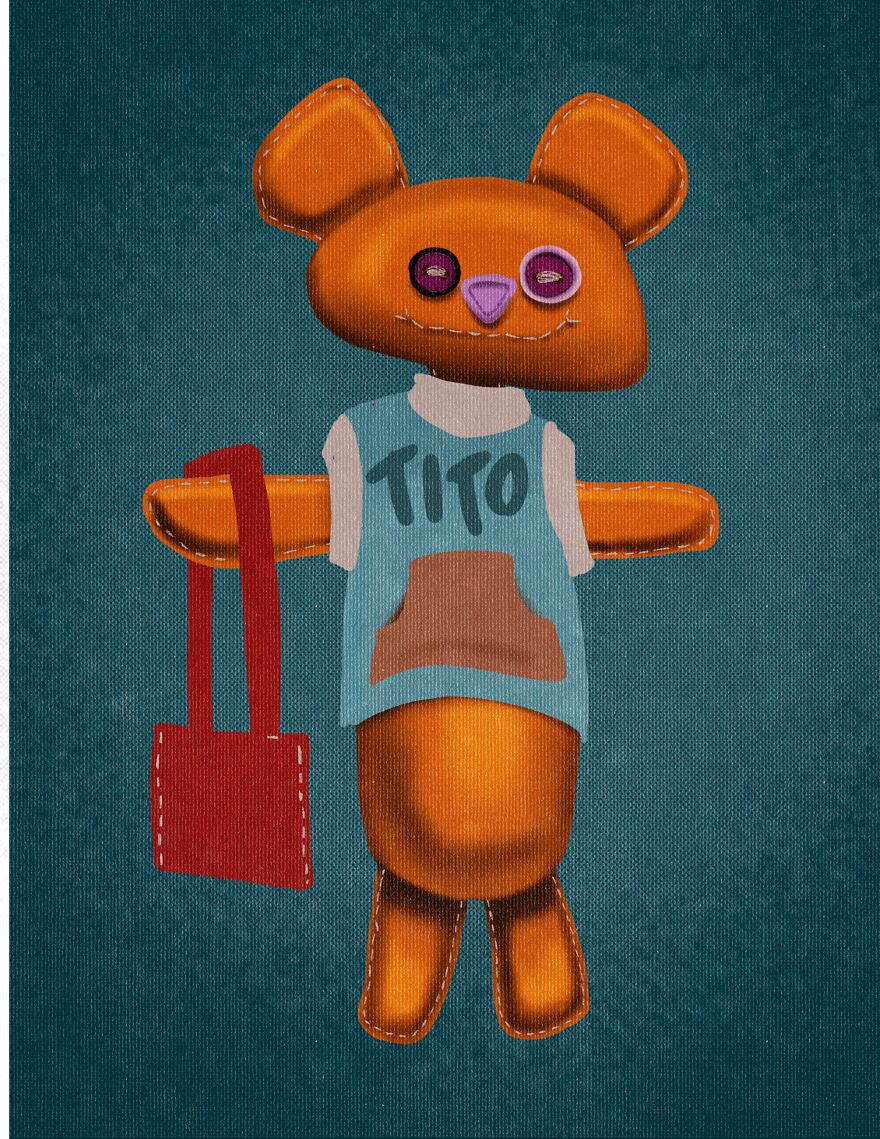 Teddies Made On A Digital Sewing Machine